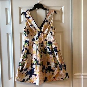 J. Crew Factory fit and flare dress.